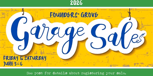 FGNA Garage Sales - 2026