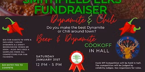 Beer, Dynamite and Chili Cookoff!