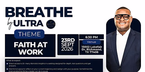 Breathe by Ultra: Faith at Work