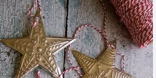 Art Methods for Kids - Gold Foil Embossed Ornaments