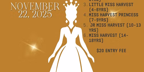 SMHS Harvest Festival Pageant