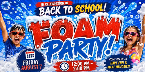 Foam Party in the Park