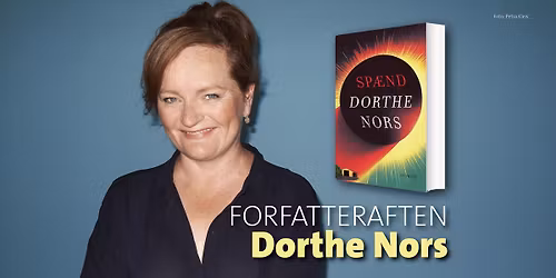 Forfatteraften med Dorthe Nors