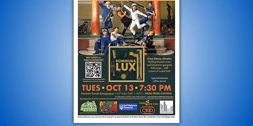 NY Klezmer Concert for Ukraine's Children of War