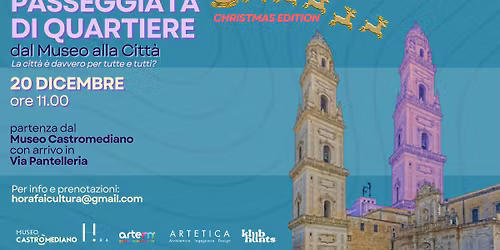 DAL MUSEO ALLA CITTA\u0300 Passeggiata di Quartiere