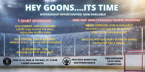 Goons 4 Good Tournament