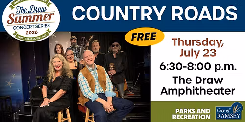 Country Roads at The Draw Summer Concert Series