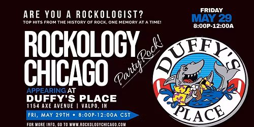 ROCKOLOGY CHICAGO ROCKIN' DUFFY'S PLACE