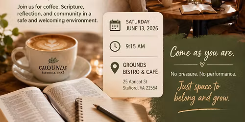 The REACH Fellowship: Coffee, Conversation & Prayer