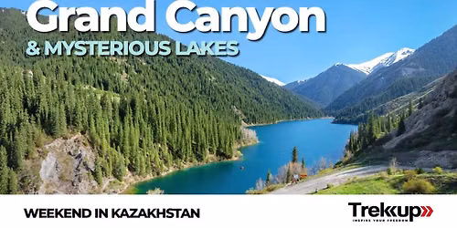 Grand Canyon & Mysterious Lakes | Weekend in Kazakhstan