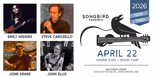 April 22, 2026  |  Songbird Concerts