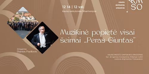 MUZIKIN\u0116 POPIET\u0116 VISAI \u0160EIMAI \u201ePERAS GIUNTAS\u201c