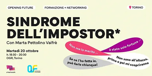 Opening Future - Sindrome dellimpostor