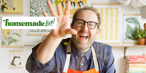 Be a part of the live studio audience for Homemade Live!