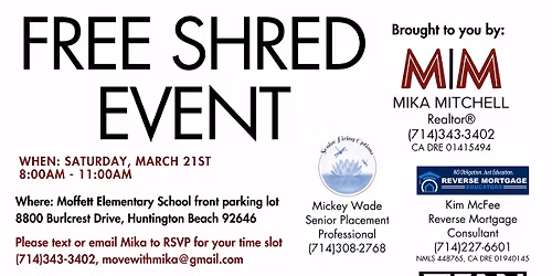 Free Shred Event