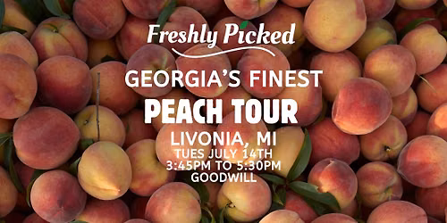 \ud83c\udf51Freshly Picked's Georgia Peach Tour in Livonia, MI
