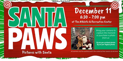 Santa Paws - Pictures with Santa