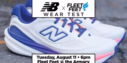 New Balance x Fleet Feet Wear Test