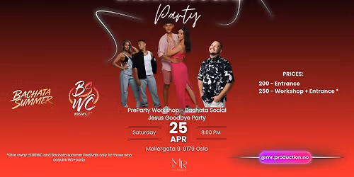 Bachata Social Party - Agustin&Alba + Jesus Goodbye