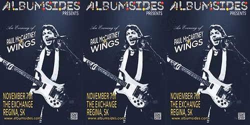 Albumsides Presents: An Evening With Paul McCartney & Wings Tribute Show