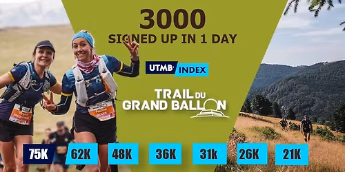 Trail du Grand Ballon 2026
