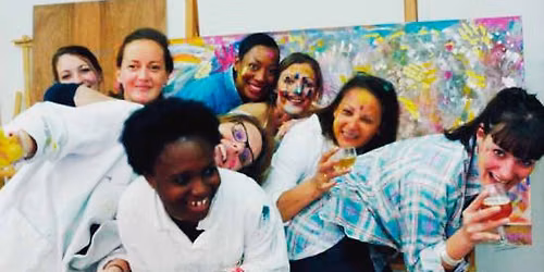 Atelier de peinture libre avec mat\u00e9riel et caf\u00e9 inclus