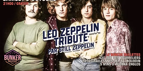\ud83c\udfb8 TRIBUTE TO LED ZEPPELIN - STILL ZEPPELIN \ud83c\udfb8 GRATUIT