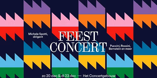 Feestconcert door het Nederlands Philharmonisch in Het Concertgebouw Amsterdam