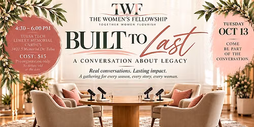 Built To Last: The Legacy We Carry - And The One We Begin