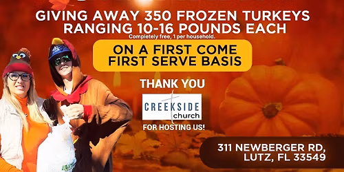 Thanksgiving FREE Turkey Giveaway!