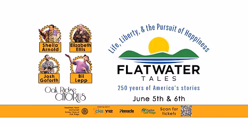 Flatwater Tales presents: Life, Liberty, and the Pursuit of Happiness