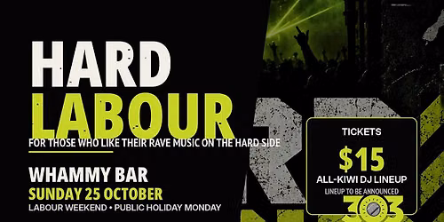 303 Events Pres. Hard Labour