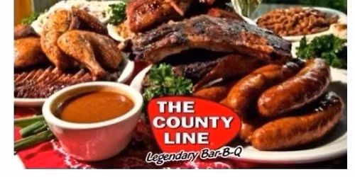 \ud83d\udc13Lunch at The County Line BBQ!\ud83d\udc16