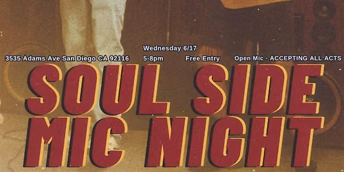 Soul Side Mic Night