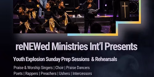 Youth Explosion Prep Sessions & Rehearsals 