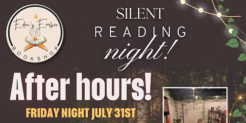 Silent reading night\u2665\ufe0e