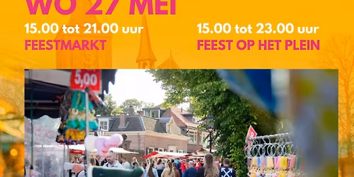 Feestmarkt | Feest op het Plein 2026
