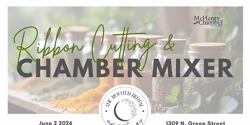 Mixer & Ribbon Cutting- The Rooted Ritual Apothecary