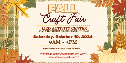 BPS Lied Activity Center Fall Craft Fair 2026