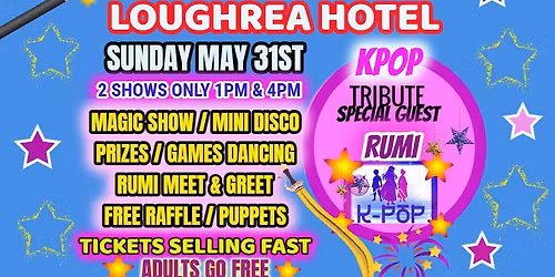 Party Time Kids Shows 1pm & 4pm