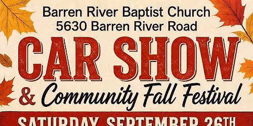 Car Show & Community Fall Festival