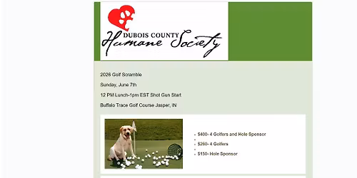 DCHS Golf Scramble