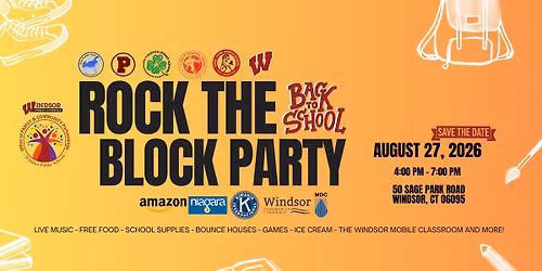 Windsor Public Schools Back-to-School Rock the Block Party