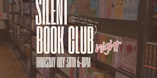 Silent Book Club Night!