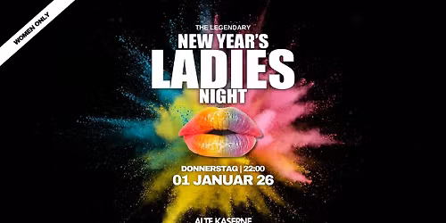 New year's Ladies Night (women only)