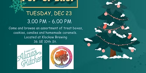 Christmas Cookie Pop-Up Shop with Alicia's Kitchen