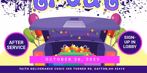 Trunk or Treat ( Youth Sunday)