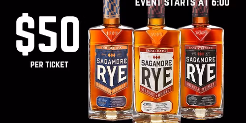 Sagamore Bourbon Dinner