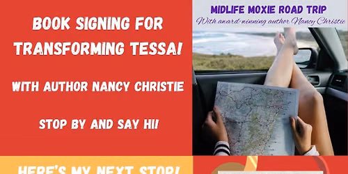 Join me at my book signing for TRANSFORMING TESSA and my other books!