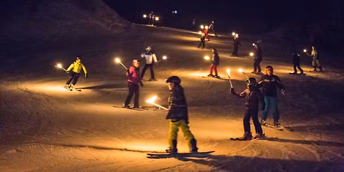 La grande Fiaccolata di Capodanno dei Maestri di sci